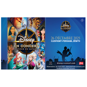Illustration Disney en concert : Autour du monde | Zénith d'Auvergne