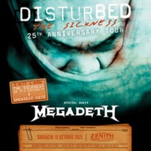 Illustration Disturbed - The Sickness 25th Anniversary Tour