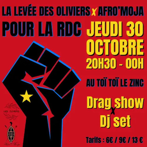 Illustration DRAG SHOW & DJ SET // La Levée des Oliviers x Afro'Moja pour la RDC