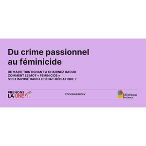 Illustration « Du crime passionnel au féminicide »