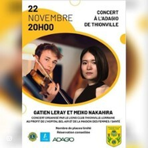 Illustration Duo à cordes M.Nakahira & G.Leray Adagio