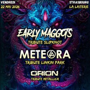 Illustration Early Maggots + Meteora + Orion - Concert Tribute