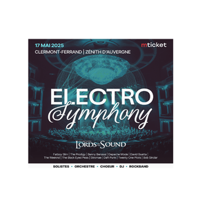 Illustration Electro Symphony | Zénith d'Auvergne