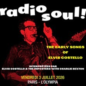 Illustration Elvis Costello & The Imposters with Charlie Sexton