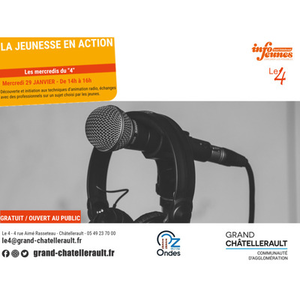 Illustration Émission radio "la jeunesse en action"