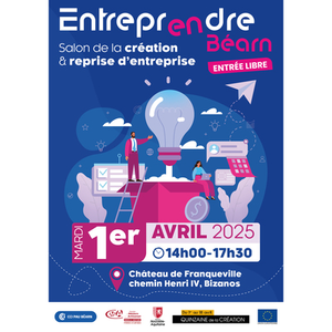 Illustration Entreprendre en Béarn, le salon de la création & reprise d'entreprise