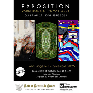 Illustration Exposition d'Art : Variations Chromatiques