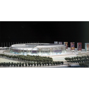 Illustration Exposition des maquettes de l'architecte Claude Vasconi