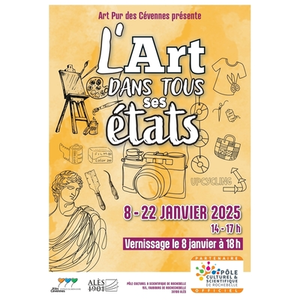 Illustration Exposition " L'art dans tous ses états "