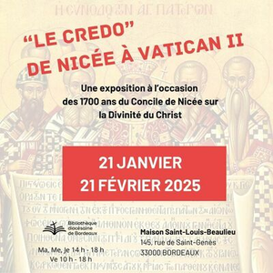 Illustration Exposition "Le Credo : de Nicée à Vatican II"