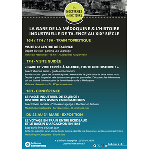 Illustration Exposition – Le voyage en train entre Bordeaux et le Bassin d’Arcachon en 1845