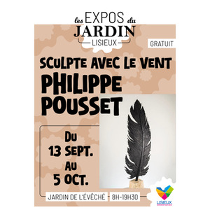 Illustration Exposition - Sculpte avec le vent de Philippe Pousset
