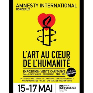 Illustration Exposition - Vente caritative : L'art au cœur de l'Humanité