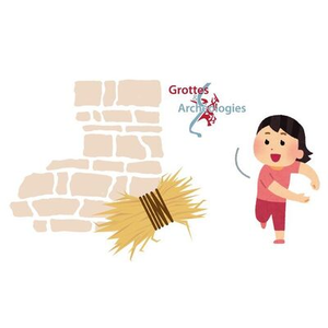 Illustration Fabrication d’un mur en torchis