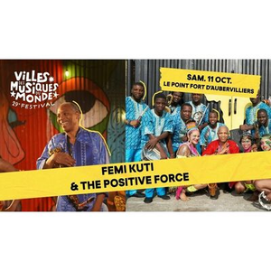 Illustration Femi Kuti & The Positive Force au Point Fort d'Aubervilliers