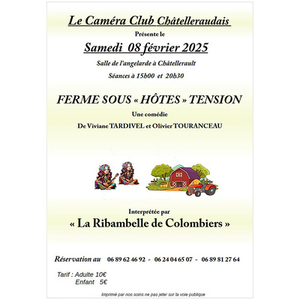 Illustration FERME SOUS << HÔTES >> TENSION