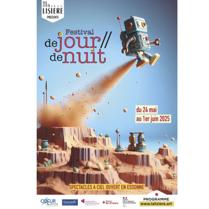 Affiche du festival de jour // de nuit