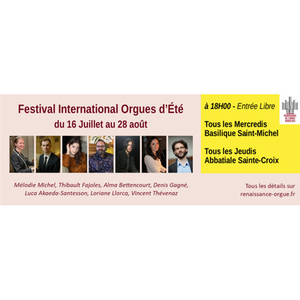 Illustration Festival International Orgues d'Été - ROB