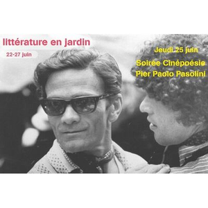 Illustration Festival Littérature en jardin : Soirée cinépassion Pier Paolo Pasolini (J4)