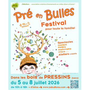 Affiche festival Pré en Bulles 2026