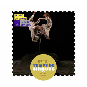 Illustration Festival Temps de Cirques • Spectacle : Aspirator • Mélissa Von Vépy/Cie Happés