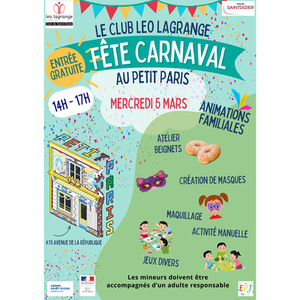 Illustration Fête Carnaval au Petit Paris