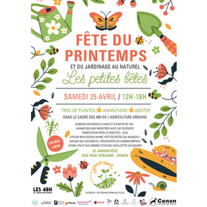 Illustration Fête du printemps : "Les petites bêtes"
