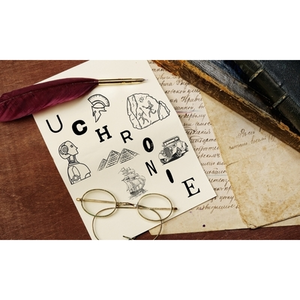 Illustration Février des sciences - Uchronie - Atelier d'écriture ✒️