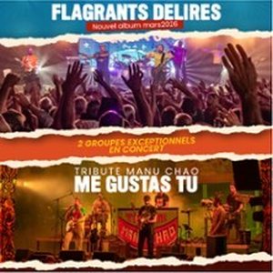 Illustration Flagrants Délires + Me Gustas Tu - Tribute Manu Chao