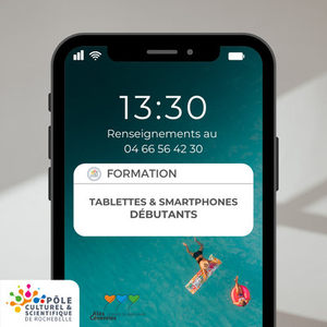 Illustration Formation Tablettes & Smartphones - Débutants