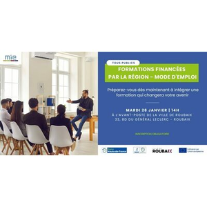 Illustration Formations financées par le Région - mode d'emploi