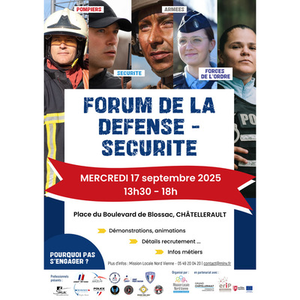 Illustration FORUM DE LA DÉFENSE - SÉCURITÉ