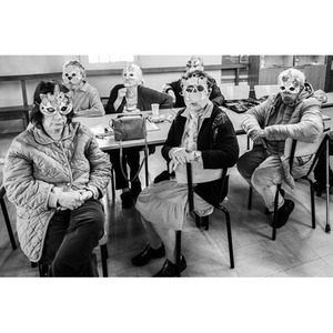 Illustration Fraternités, un an avec les Petits Frères des Pauvres