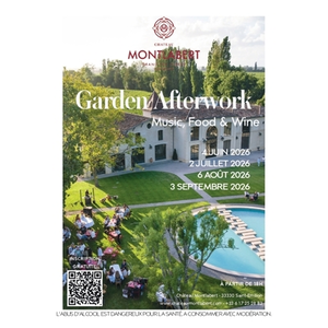 Illustration Garden Afterwork au Château Montlabert