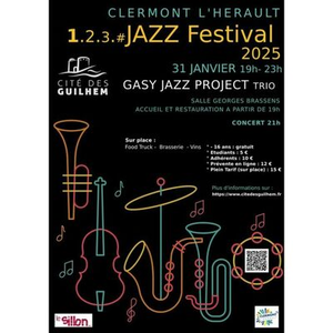 Illustration GASY JAZZ PROJECT à Clermont-L'Hérault