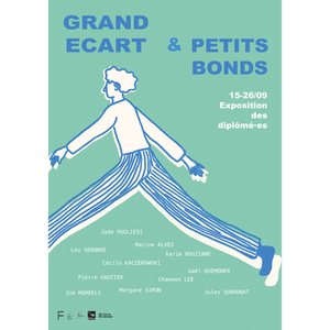 Illustration Grand écart et petits bonds