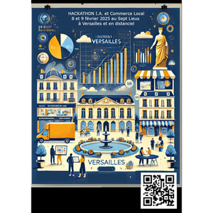 Illustration Hackathon IA Prévision du Commerce Local
