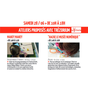 Illustration Hacke le musée numérique - Stylo 3D