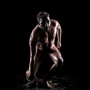 Illustration Half monster, half god