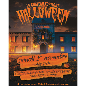 Illustration Halloween au château Formont