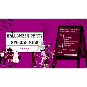 Illustration Halloween Kids Party au Moxy Bordeaux !