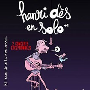 Illustration Henri Dès en Solo +1 - Tournée