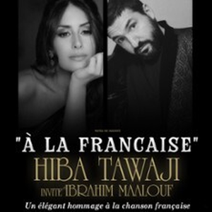 Illustration Hiba Tawaji Invite Ibrahim Maalouf - Tournée