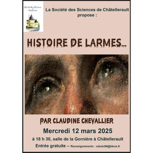 Illustration Histoire de larmes... conférence de Claudine Chevallier