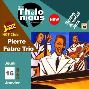 Illustration "Hot jazz club" Pierre Fabre trio