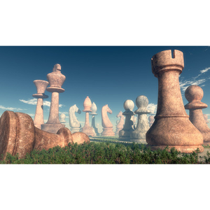 Illustration Inauguration du jeu d'échecs de la mlis !