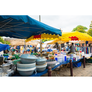 Illustration Inauguration stands du marché