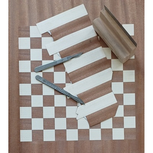 Illustration Initiation à la marqueterie de bois