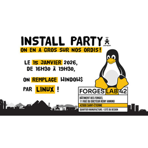 Illustration Install Party 3 aux Forges