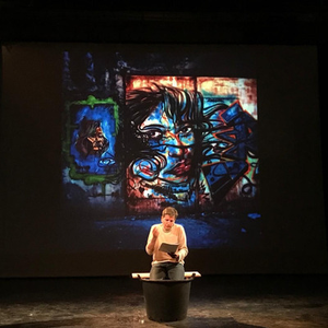 Illustration J'essaye de voir le ciel mais y'a les nuages devant / Haïti Versus Project